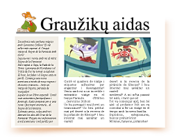 Sukurk straipsnį „Graužikų aidui“! - Write un articolo de l'ECO del RODITORE - Geronimo Stilton