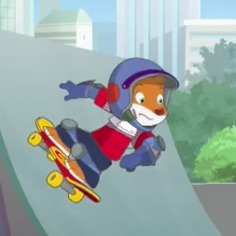 Benjamin Stilton the Skateboader