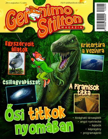 Geronimo Stilton Magazin - 2012. augusztus / 5. szám