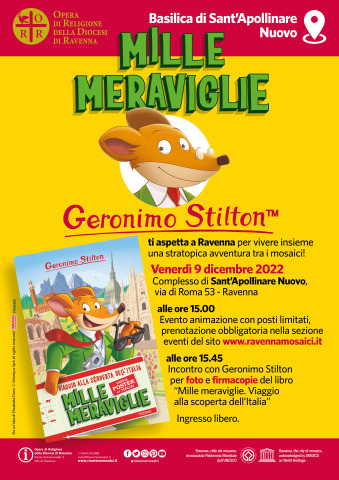 Geronimo Stilton alla scoperta delle... Mille Meraviglie di Italia a Ravenna
