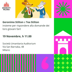 Alla scoperta dell'amicizia con Geronimo Stilton, a Bookcity Milano!