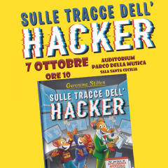 Geronimo Stilton presenta "Sulle tracce dell'hacker"