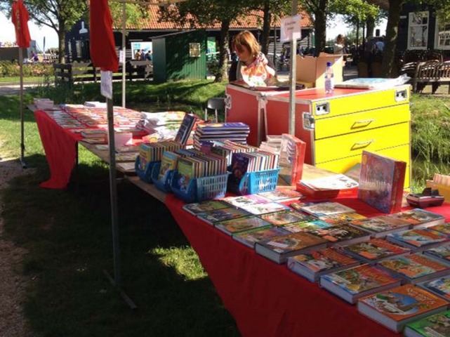 Geronimo op de Zaanse Kinderboekenmarkt