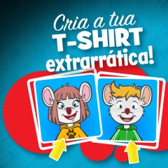 Cria a tua T-shirt Extrarrática!