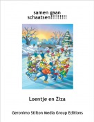 Loentje en Ziza - samen gaan schaatsen!!!!!!!!!