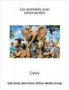 Conry - Los animales (con información)