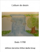 Dodo 11700 - L'album de dessin
