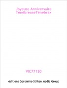VIC77120 - Joyeuse Anniversaire TénébreuseTénébrax
