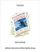 sourouloup - l'article