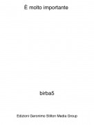 birba5 - È molto importante