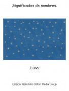 Luna - Significados de nombres.
