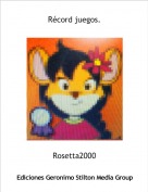 Rosetta2000 - Récord juegos.