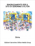 Silvia - RINGRAZIAMENTO PER IL SITO DI GERONIMO STILTON