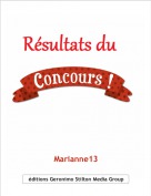 Marianne13 - Resultats du concours
