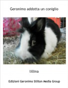 lillina - Geronimo addotta un coniglio