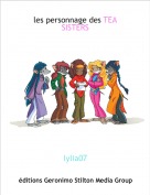 lylia07 - les personnage des TEA SISTERS