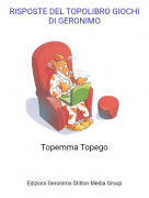 Topemma Topego - RISPOSTE DEL TOPOLIBRO GIOCHI DI GERONIMO