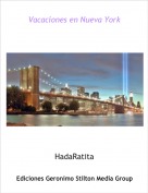 HadaRatita - Vacaciones en Nueva York