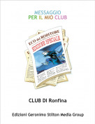 CLUB DI Ronfina - MESSAGGIO
PER IL MIO CLUB
