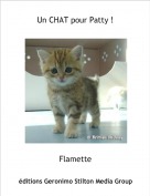 Flamette - Un CHAT pour Patty !