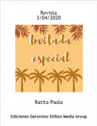 Ratita Paola - Revista
3/04/2020