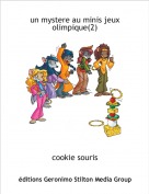 cookie souris - un mystere au minis jeux olimpique(2)
