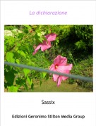 Sassix - La dichiarazione