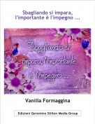 Vanilla Formaggina - Sbagliando si impara, l'importante è l'impegno ...