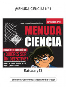 RatoMary12 - ¡MENUDA CIENCIA! Nº 1