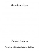 Carmen Poelstra - Geronimo Stilton