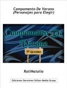 RatiNatalia - Campamento De Verano
(Personajes para Elegir)