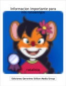 ratalista - Informacion importante para mis ratoamigos